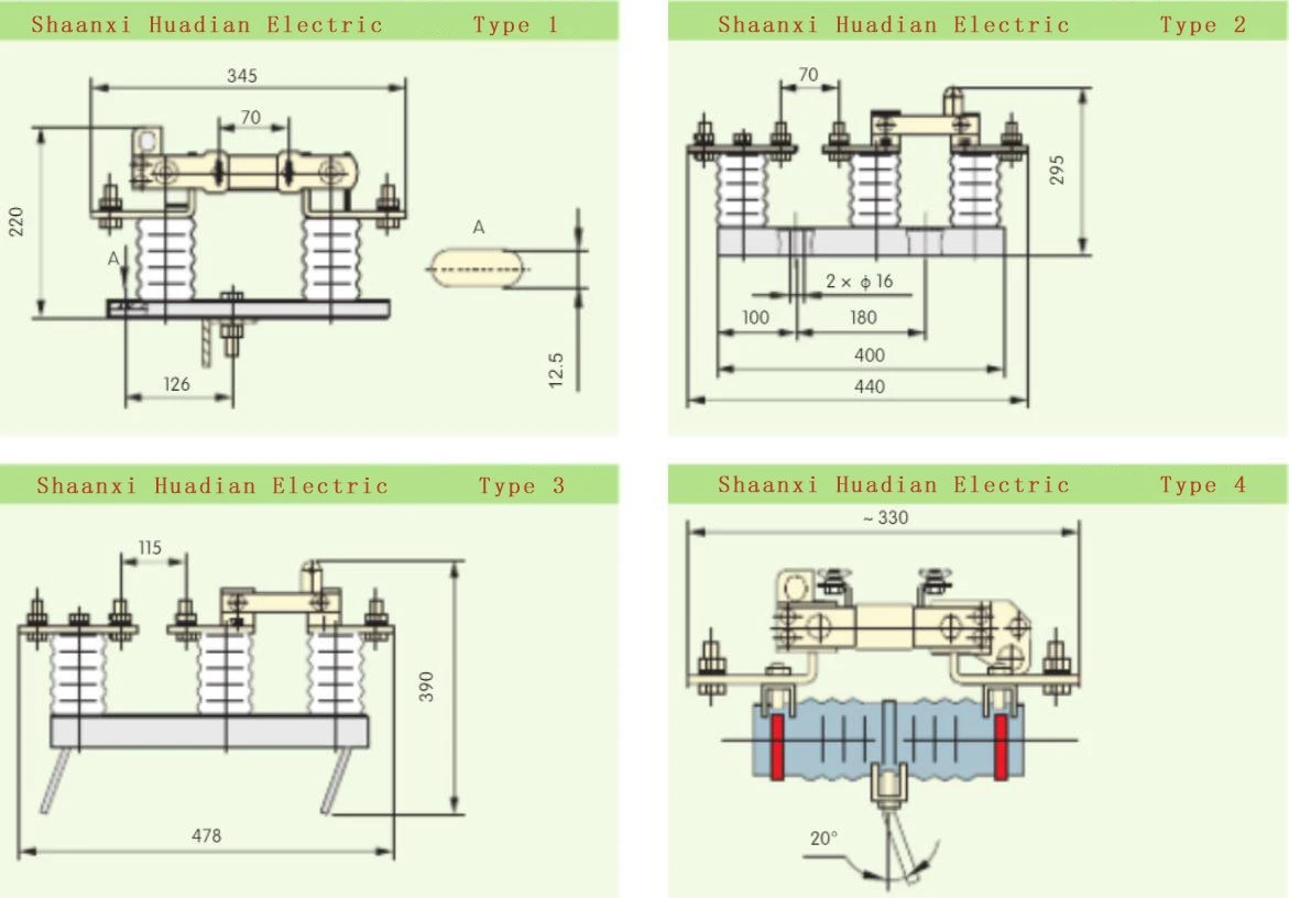 JDW2-500V Low Voltage Disconnect Switch