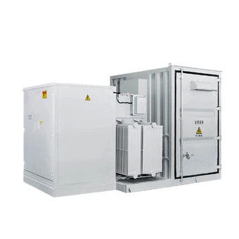 Subestación de caja fotovoltaica